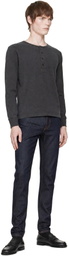 Nudie Jeans Navy Lean Dean Jeans