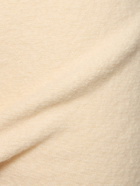 JIL SANDER Boiled Wool Midi Skirt
