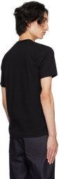 COMME des GARÇONS PLAY Black Big Double Heart T-Shirt