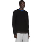 Moncler Black Maglione Tricot Girocollo Sweater