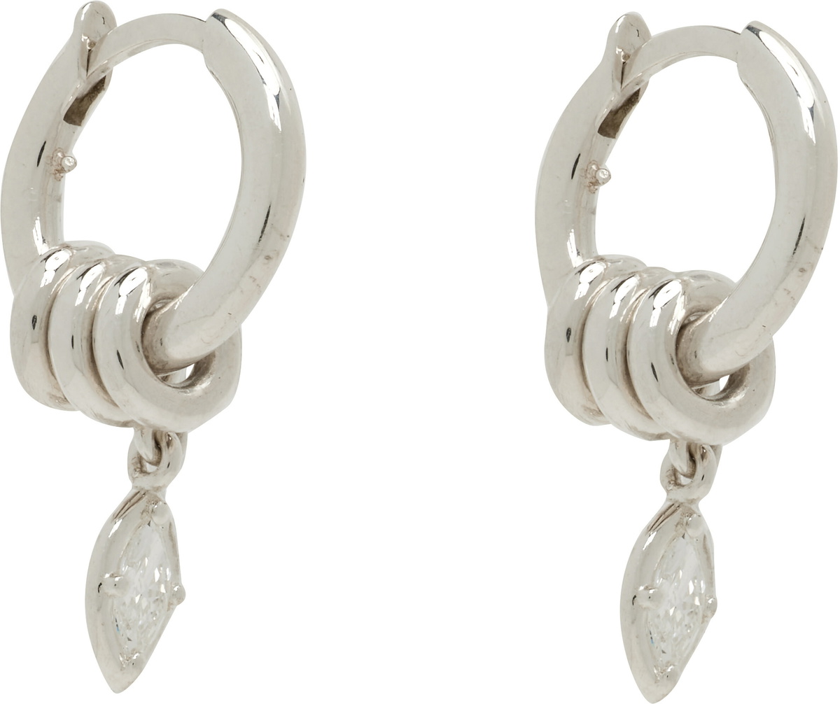 Spinelli Kilcollin Zahra Marquise Silver Earrings