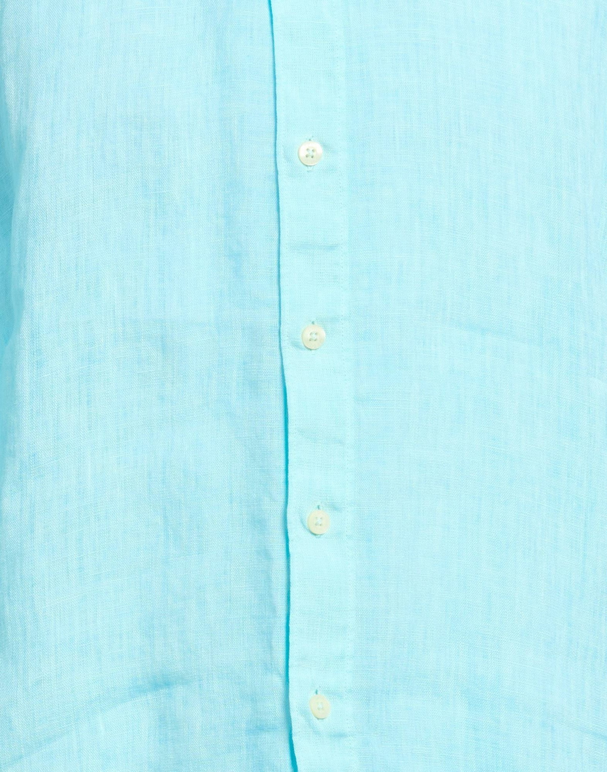 120% Lino Mens Shirt Turquoise