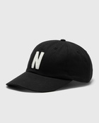 Norse Projects Felt N Twill Sports Cap Black - Mens - Caps