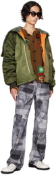 Andersson Bell Khaki Insulated Bomber Jacket