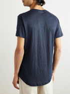 Orlebar Brown - OB-T Slim-Fit Slub Linen-Jersey T-Shirt - Blue