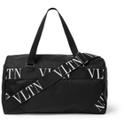 Valentino - Logo-Webbing and Leather-Trimmed Nylon Holdhall - Black