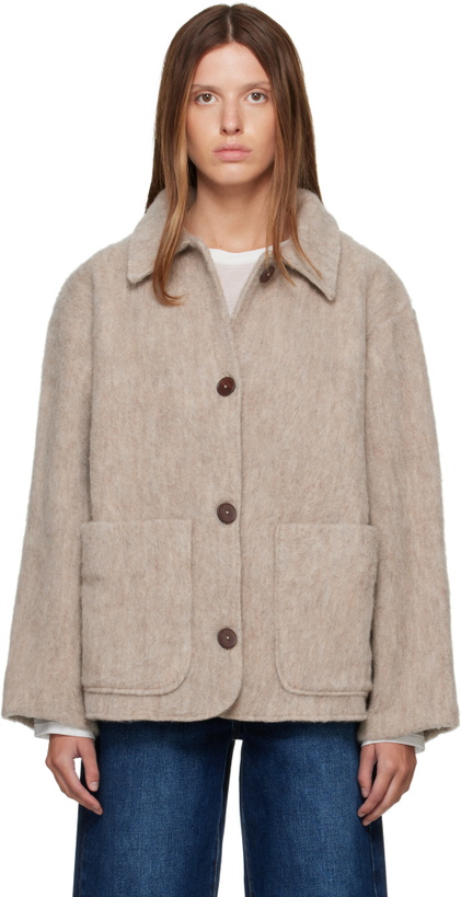 Photo: Baserange Beige Umma Jacket