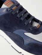 PAUL SMITH - Gordon Suede and Mesh Sneakers - Blue - 6