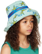 Bonmot Organic Kids Blue 'I'm A Star' Bucket Hat