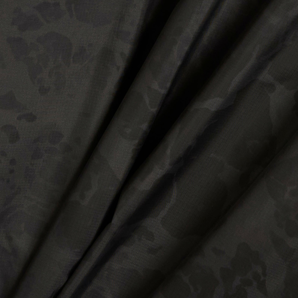 END. x and wander Nylon Print Jacket in Charcoal