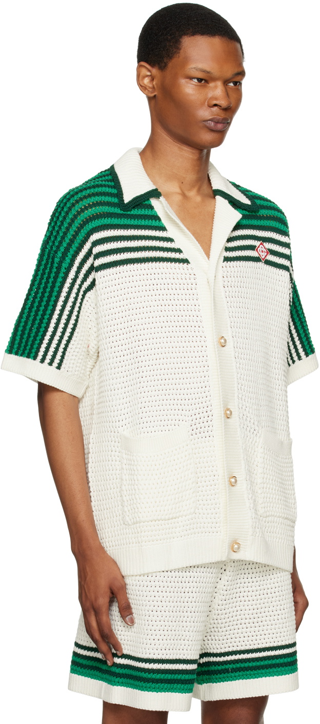 white tennis shirt