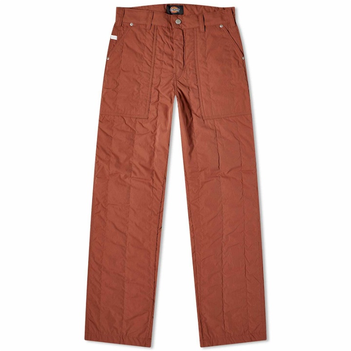 Photo: Dickies Men's Premium Collection Quilted Utility Pant in Mahogany