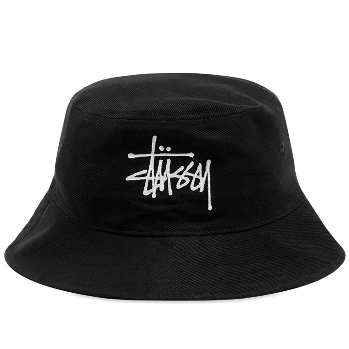 Photo: Stussy Big Logo Twill Bucket Hat