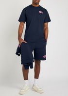 Billionaire Boys Club Small Arch Logo-print Cotton T-shirt Navy