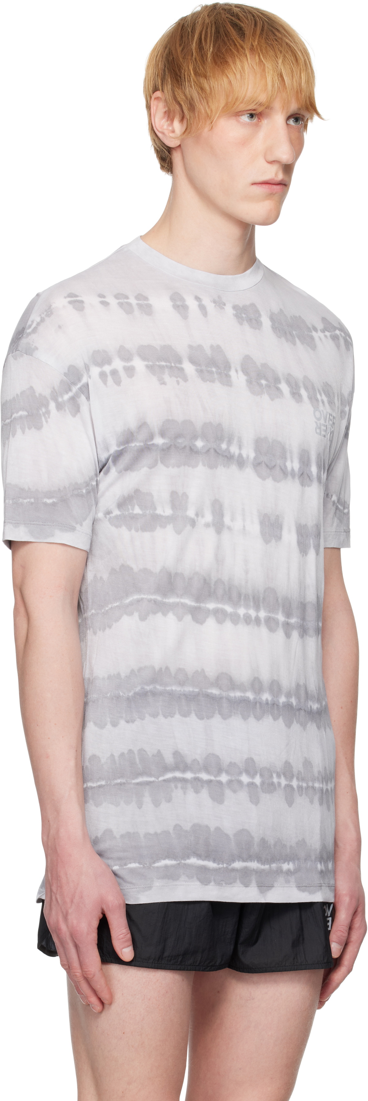 OVER OVER Gray Easy Collagenic T-shirt