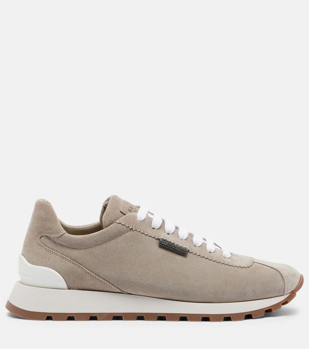 Brunello Cucinelli Monili suede sneakers