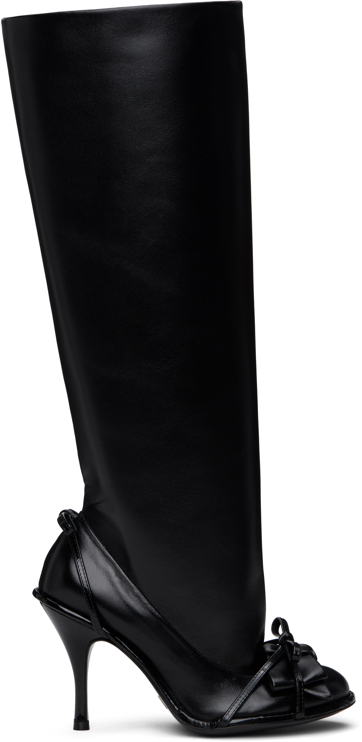 ALL-IN Black Double Tall Boots
