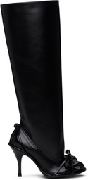 ALL-IN Black Double Tall Boots