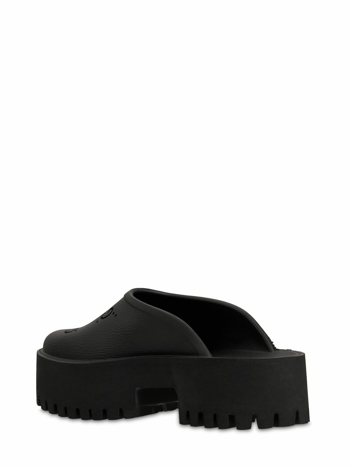 【関税送料込】GUCCI ELEA プラットフォームサンダル 55MM GUCCI - 55mm Elea Perforated G Platform Sandals Gucci