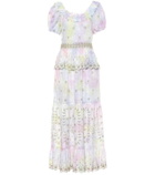 LoveShackFancy Kennedy off-shoulder maxi dress