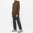 Calvin Klein Men's Monogram Sleeve Badge Hoody in Black Olive