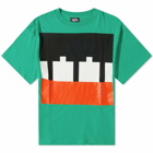 The Trilogy Tapes Men's Block T-Shirt in Green
