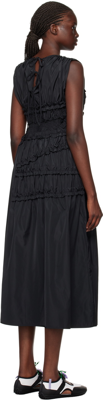 Cecilie Bahnsen Black Utopia Maxi Dress
