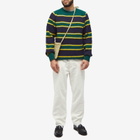 Howlin by Morrison Men's Howlin' Absolute Belter Stripe Crew Knit in Forest