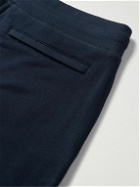 Canada Goose - Huron Tapered Logo-Appliquéd Cotton-Jersey Sweatpants - Blue