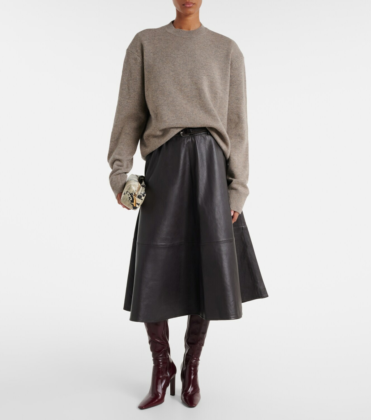 The Frankie Shop Rafaela wool and cashmere sweater