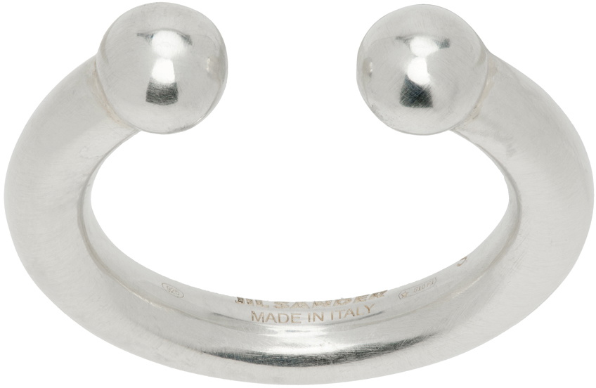 Jil Sander Silver Band Ring