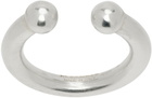 Jil Sander Silver Band Ring