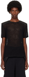 Olly Shinder Black Net T-Shirt