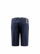 J.Lindeberg Technical Fabric Bermuda Shorts With Logo Patch