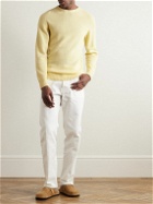 Officine Générale - Merino Wool and Cashmere-Blend Sweater - Yellow