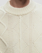 Axel Arigato Noble Sweater Beige - Mens - Pullovers