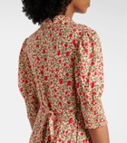 Rixo Bloom floral midi dress