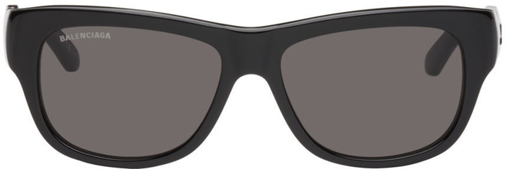 Photo: Balenciaga Black Square Sunglasses