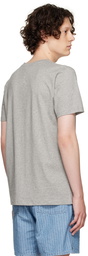 A.P.C. Gray Cotton T-Shirt