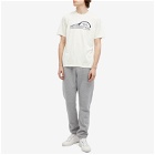 Sporty & Rich Racquet T-Shirt in Off White