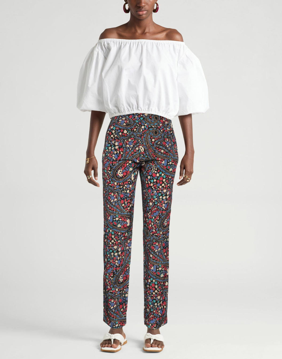 Blazé Milano Womens Pants in Red