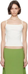 Gil Rodriguez Off-White LaPointe Tank Camisole