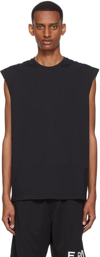 Photo: JACQUES Black Signature Tank Top