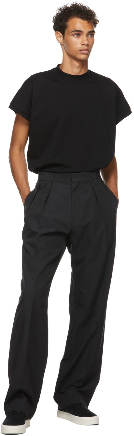 The Row Black Marcello Trousers The Row