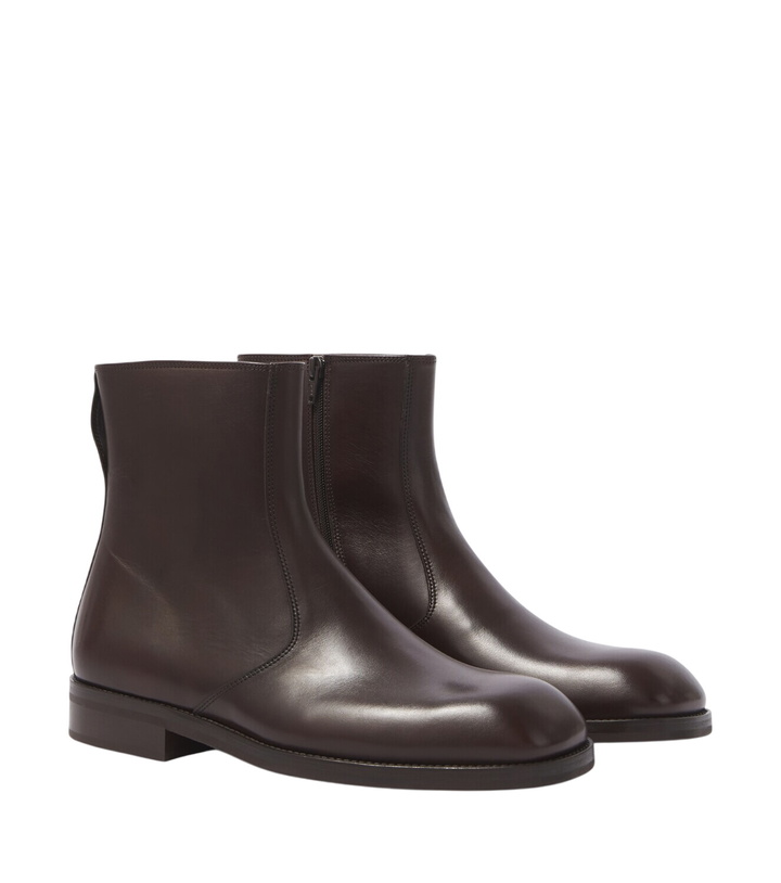 Photo: Lemaire Leather ankle boots