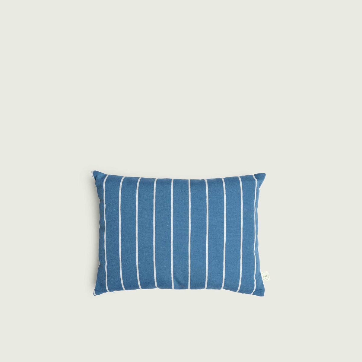 HAY Outdoor Market Cushion in Blue/Beige Stripe