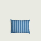 HAY Outdoor Market Cushion in Blue/Beige Stripe