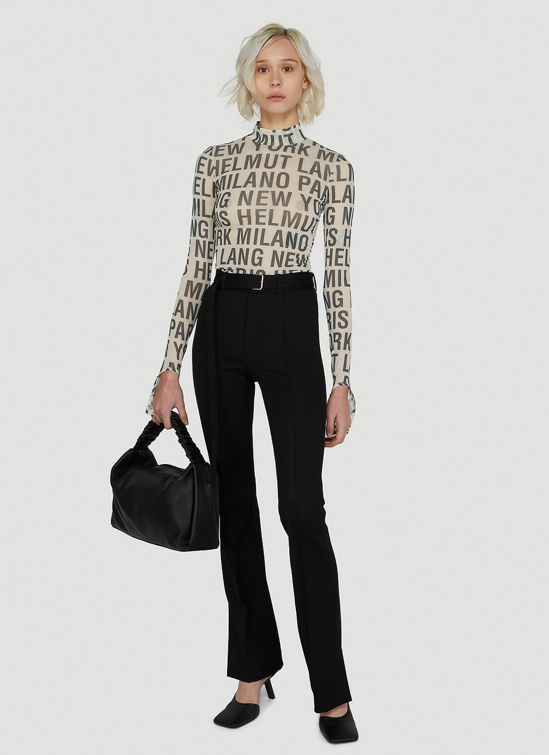 Helmut Lang Destination Print Top