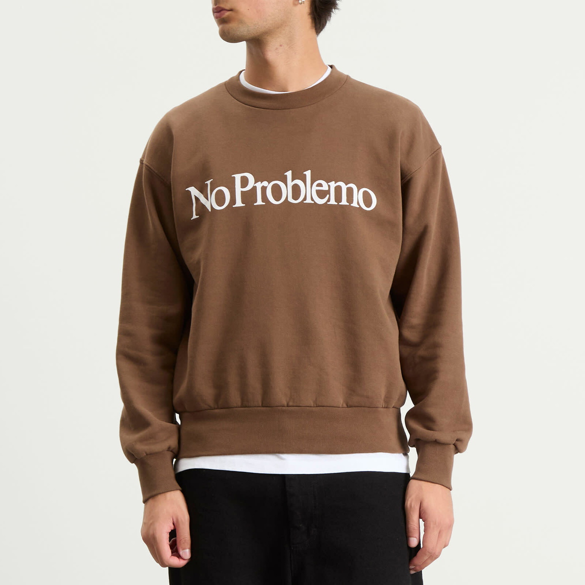 No Problemo Men's Sweatshirt in Brown