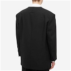 Fear Of God Men's Eternal Wool Lapelless Jacket in Black